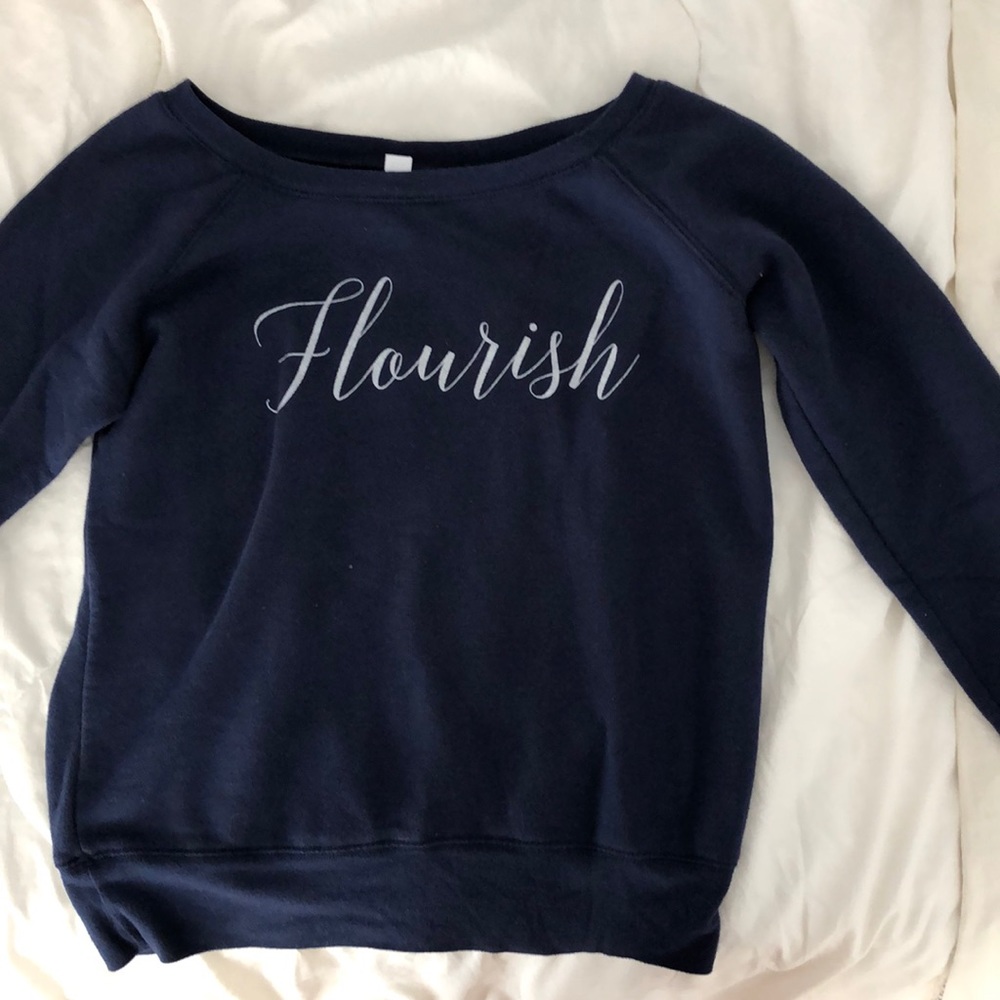 Crew neck sweatshirt